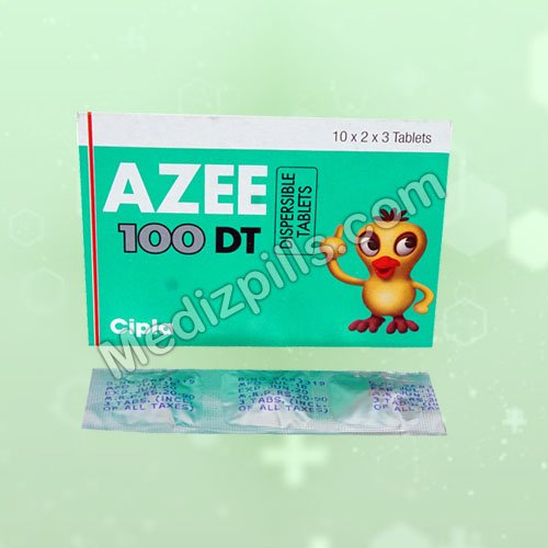 Azee Dt 100 Mg (Azithromycin)