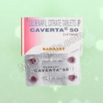 Caverta 50 Mg - 80 Tablet/s
