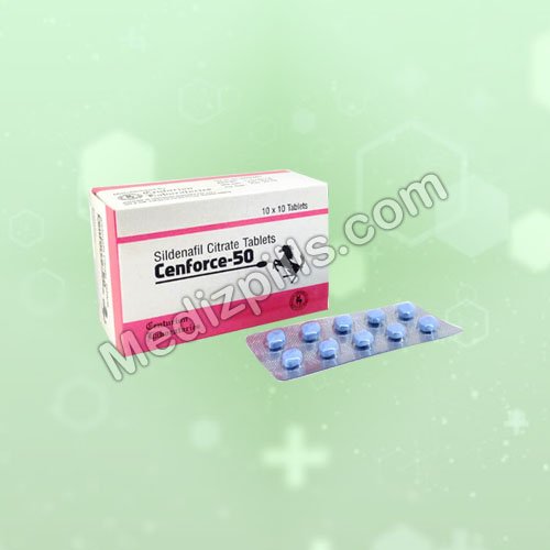 Cenforce 50 mg (Sildenafil Citrate)