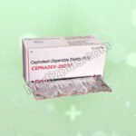 Cephadex DT 250 Mg (Cephalexin) - 100 Tablet/s