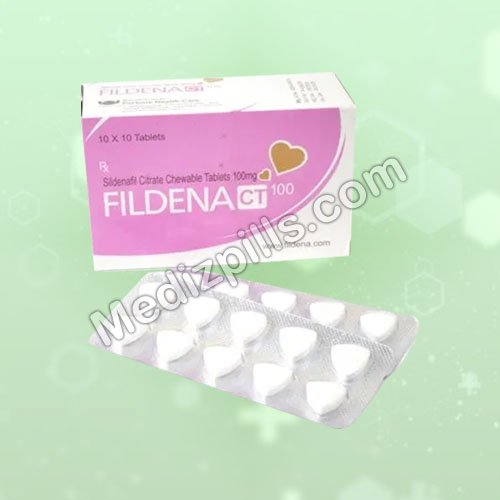 Fildena CT 100 mg (Sildenafil Citrate)