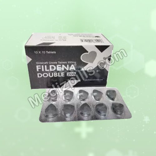 Fildena Double 200 mg (Sildenafil Citrate)