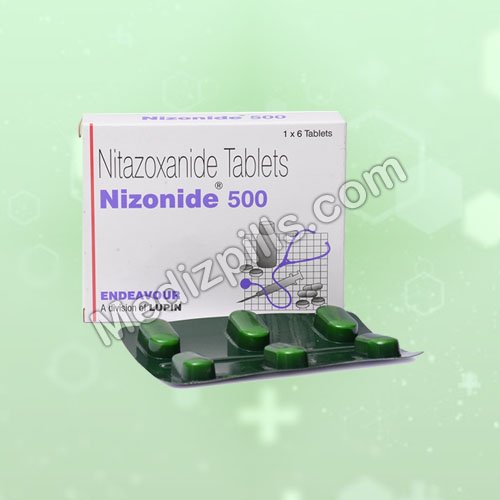 Nizonide 500 mg (Nitazoxanide)