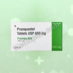 Prazinec Praziquantel 600 mg - 100 Tablet/s - praziquantel - intestinal-fluke-infections