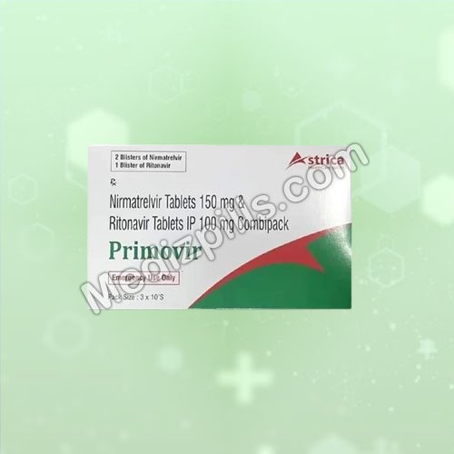 Primovir – Nirmatrelvir 150mg & Ritonavir 100mg