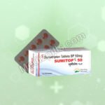 Sumitop 50 mg - 100 Tablet/s