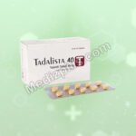 Tadalista 40 mg (Tadalafil) - 90 Tablet/s