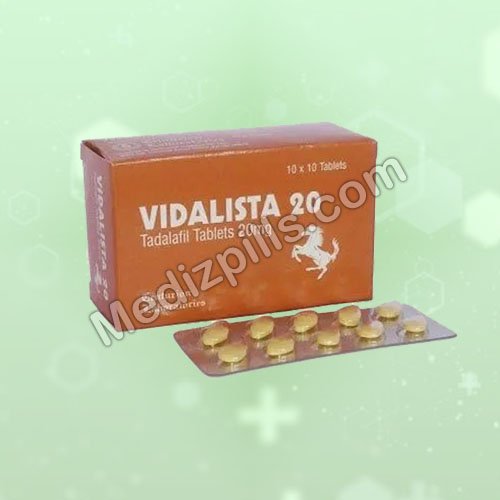 Vidalista 20 mg (Tadalafil)
